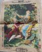 @@ SUPERBE CANEVAS DE MARGOT  80X65CM   L'AMANT COURONNE   @@