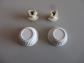 Paire de boutons Chariot Arri�re de Machines � Tricoter Singer Phildar Superba