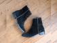 Bottines en Daim Noir  Pointure 37  Elite