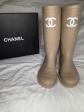 Bottes de pluie Chanel   avec sa bo�te de rangement