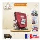 Sacoche de V�lo B�chel �tanche, Fixation Universelle pour Porte Bagages, Merlot
