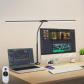 Lampe de Bureau LED 85,5 cm Double T�te   1600 LM, Ports de Chargement USB A &