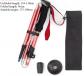 B�ton de randonn�e pliable r�glable ultral�ger portable trekking