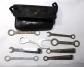 Pochette Trousse � outils v�lo vintage ann�es 70 MAFAC avec  outils