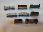 (34) S�rie compl�te 8 f�ves Epop�e ferroviaire F�d�ration boulangers de Lorraine