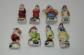 (98) S�rie compl�te f�ves Blanche Neige et les 7 nains Disney sept