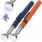2 Pi�ces Aimant Telescopique 8LB Orange et Bleu Acier Inoxydable Aimant Teles...