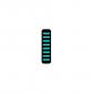 Attache c�ble ProGuard   Avant   Autocollant   Protection maximale   Turquoise