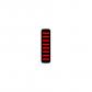 Attache c�ble ProGuard   Avant   Autocollant   Standard   Rouge