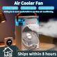 Climatiseur Portable Refroidisseur d'air Humidificateur 3 vitesses Silencieux