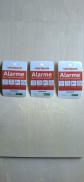 3 Autocollants Verisure 8x5cm Neufs