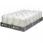 M�ller Kerzen  Lot de 24 Bougies Piliers Blanches  � 48 x 90 mm  16 Heures Lo...