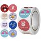 Merci Autocollants, Autocollants Fille Thank You 500 Pi�ces Sticker de Reconn...