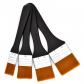 Pinceaux Peinture Professionnels, Lot de Pinceaux � Peinture d'Artistes 4 Pin...