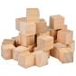 Lot de 200 Mini cubes en bois non finis de 1 x 1 cm  Cubes Carr�s Naturelles ...