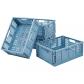 Lot de 4 Bo�tes de Rangement Pliables en Plastique Pour Chambre � Coucher, Bu...