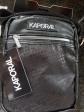 KAPORAL SAC SACOCHE  NOIR A BANDOULIERE FERMETURE ZIP   NEUF
