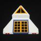 Playmobil vie quotidienne fronton complet de porte de la maison de vacances 3230