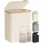 Panier � Linge avec Couvercle � 2 Compartiments, 130L, Sac Amovible