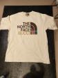 T shirt The North Face x Gucci blanc homme