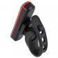 Eclairage velo usb arriere sur tige de selle p2r bar noir 30 lumens (fonctions f
