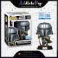 Funko Pop! Star Wars Impressions [772]   Mandalorian with Grogu (Special Edition