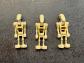 Lot de 3 figurines Lego Dro�des de combat   2005