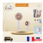 Ventilateur de Bureau Compact avec Recharge USB   Source de Fra�cheur �l�gante
