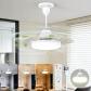 Ventilateur de Plafond Silencieux 40cm avec Lumi�re et T�l�commande