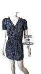 Comptoir des Cotonniers Taille 36 Robe manches courtes doubl�e noire soie