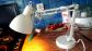 Lampe de Bureau � Bras Articul� Orientable Pivotante � Pince   R�tro Industriel