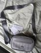 Sacoche Lacoste gris blanche