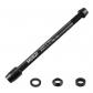 Entra�nement � roulettes de v�lo, axe enfichable, adaptateur en alliage