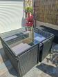 table et chaises de jardin � r�nover