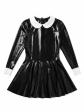 NEW   Robe Noir en Latex Soir�e Elegance  Femme Taille XXXL