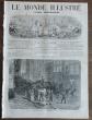 Le Monde Illustr� 1870 Troubles de Paris - Belgique - Libreville Gabon - Espagne