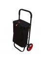 Chariot de Courses Caddie Noir Pliable   Grandes Roues, L�ger et Solide