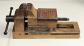 Ancien �tau de Menuisier en Bois  Grande Presse d'�tabli �b�niste Vintage