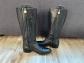 Botas Forradas De Cuero De Becerro Geox Respira Negro D3490P Talla 41