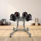 Arbre de poids en m�tal halt�re support de rangement pour maison gym exercice   FR