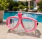 Masque de Plong�e Rose �tanche avec Support GoPro Snorkeling Adulte enfant