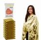 Couverture de Survie Isothermique Or 130x210 cm Camping Randonn�e Urgence
