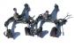 Paire de freins � �trier v�lo de route Shimano 105 BR 1050 vintage ann�es 90, double pivot