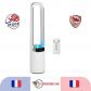 Ventilateur Tour Sans Pales Silencieux HOMCOM Climatiseur Oscillant T�l�commande