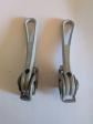 Paire Manettes de Vitesses SIMPLEX Delrin Blanc Plot Cadre V�lo Course Vintage