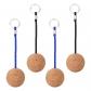 4 pi�ces Porte cl�s Boule de li�ge Flottant, 53mm Arine Kayak Cano� Flotteur