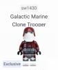 GALACTIC MARINE sw1430   . Lego Star Wars. L0002237. An. 2026.   Fig. EXCLU