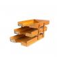 Organiseur trieur de bureau ancien en bois