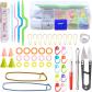56 Pi�ces Accessoires De Tricot Et De Crochet Couture De Base Outils De Tricotag