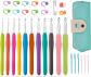 Aiguilles � Crochet Set 30Pcs, Ensemble De 11 Pcs � Tricoter Avec Poign�es Ergon